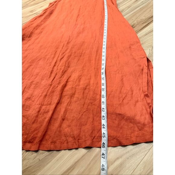 Match Point Women's Linen Cowl Neck Sleeveless pockets size Small - Picture 8 of 8